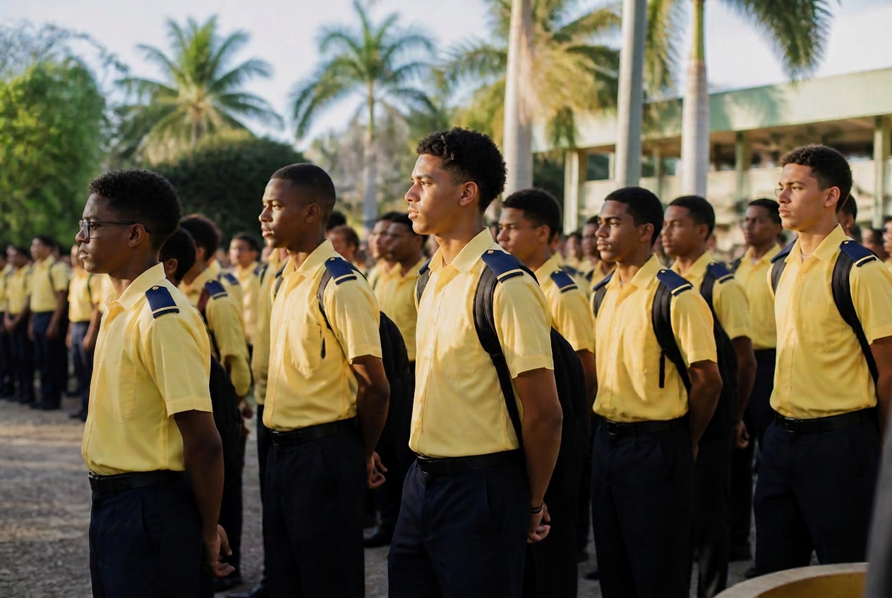Estudiantes en un ambiente de aprendizaje profesional